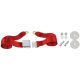 Buick, Oldsmobile and Pontiac Universal Red Seat Belt (Lap Style) 