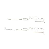1961 1962 1963 1964 1965 1966 1967 1968 1969 1970 1971 1972 1973 1974 Oldsmobile Full Size V8 Models (See Details) Aluminized Dual WITH 4 Mufflers Exhaust System