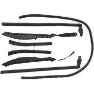 1961 1962 Buick, Oldsmobile, And Pontiac (See Details) 2-Door Convertible Roof Rail Rubber Weatherstrip Set (7 Pieces)