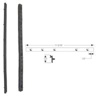 1961 1962 Buick, Oldsmobile, and Pontiac (See Details) Front Vent Window Division Bar Weatherstrips 1 Pair