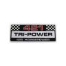 Pontiac 421 Engine (See Details) Tri-Power Air Cleaner Aftermarket Decal 