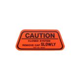 
1970 Pontiac California Gas Cap Caution Decal
