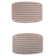 1950 1951 1952 1953 1954 1955 Buick (See Details) Brown Brake And Clutch Pad (2 Pieces)