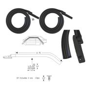 1963 1964 Buick Electra 225 4-Door Sedan And Oldsmobile Ninety Eight 4-Door Holiday Sedan (See Details) Roof Rail Rubber Weatherstrips 1 Pair