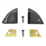 1949 1950 1951 1952 Oldsmobile And Pontiac 2-Door Convertible (See Details) Roof Rail Filler Rubber Weatherstrips (4 Pieces)