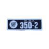 1968 1969 1970 1971 1972 1973 1974 Buick 350 Engine (2 Barrel Carburetor) Valve Cover Decal 