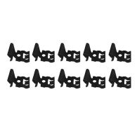1960 Buick and 1962 Pontiac Upper Front Windshield Reveal Molding Clip Set (10 Pieces)