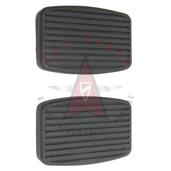 1950 1951 1952 1953 1954 1955 Buick (See Details) Brake And Clutch Pedal Pads (2 Pieces)