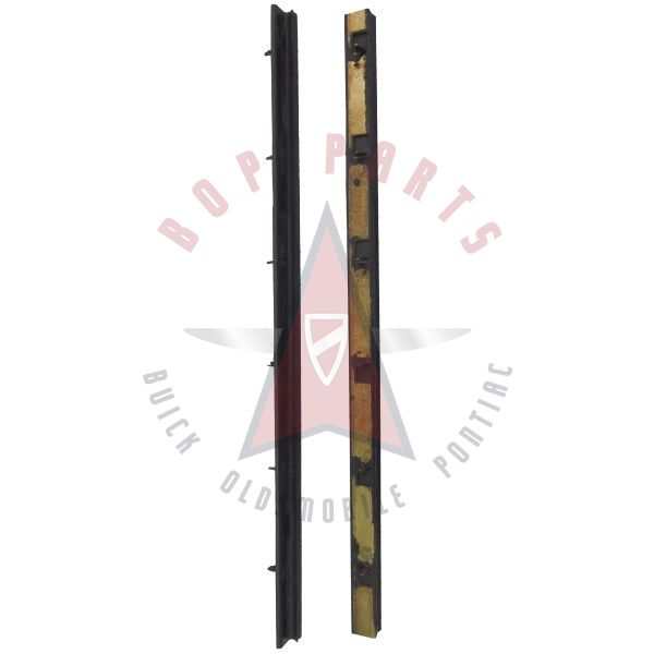 1950 1951 1952 1953 Buick And Oldsmobile (See Details) Front Vent Division Bar Rubber Weatherstrips 1 Pair