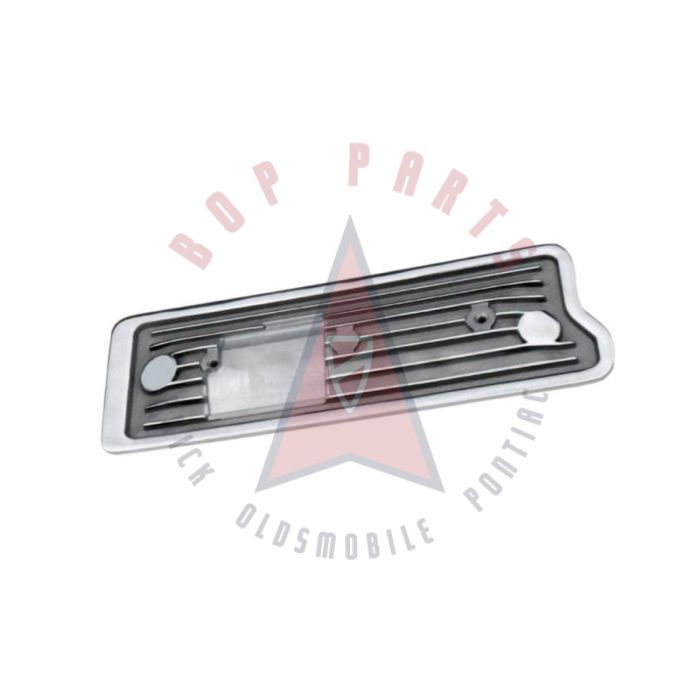 1953 1954 1955 1956 1957 1958 1959 1960 1961 1962 1963 1964 1965 1966 Buick Nailhead V8 Valley Plate Cover (For Dual 4 Barrel Intake) (Polished Finish)