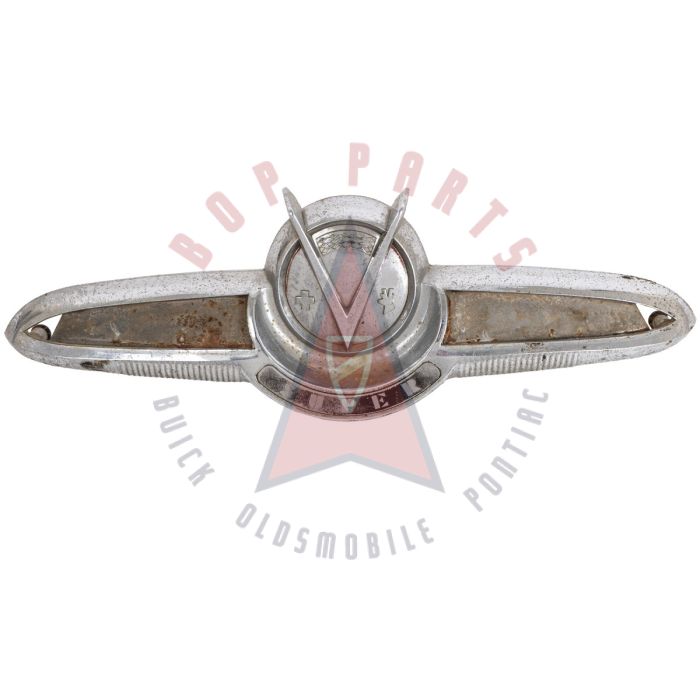 1953 Buick Eight Roadmaster Trunk Lid Emblem USED