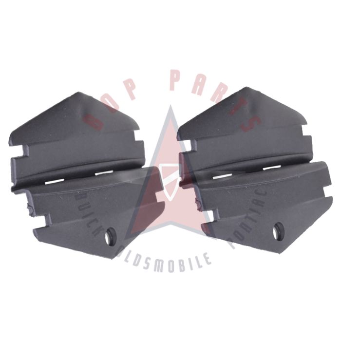 1980 1981 1982 1983 1984 1985 1986 1987 1988 1989 1990 Oldsmobile B35 Models (See Details) Upper Rear Door Window Guide Clips 1 Pair