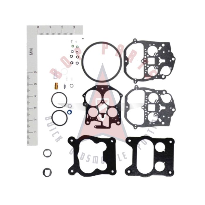 1986 1987 1988 1989 Pontiac (See Details) Rochester E4MC 4-Barrel Carburetor Rebuild Kit 