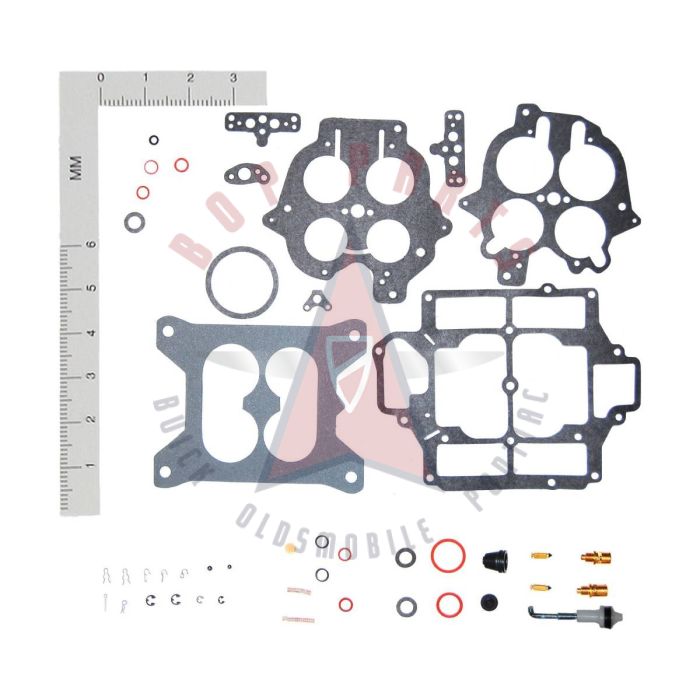 1961 1962 1963 1964 1965 Oldsmobile (See Details) Rochester 4GC 4-Barrel Carburetor Rebuild Kit