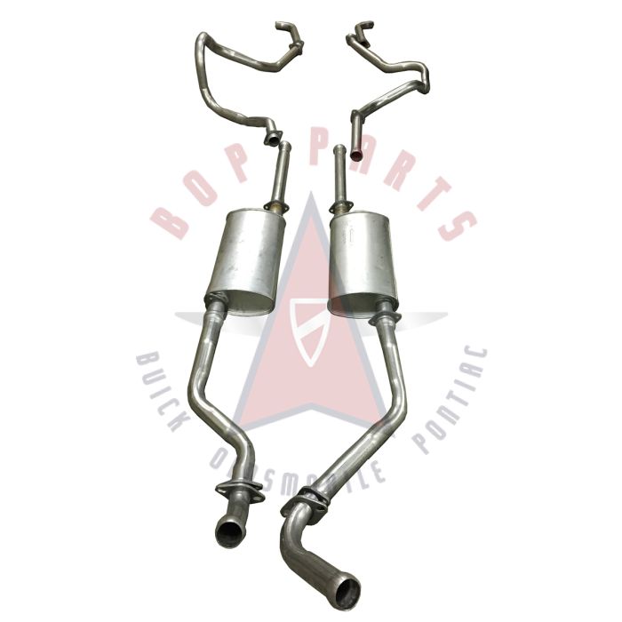 1956 Buick V8 (See Details) Stainless Steel Dual Exhaust System