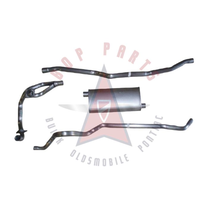  1961 1962 1963 1964 Pontiac Full-Size V8 (See Details) Stainless Steel Single Exhaust System