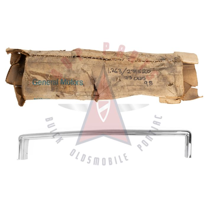 1973 Oldsmobile Delta 88, Custom Cruiser, And 98 Right Passenger Side Front End Panel Molding Kit NOS