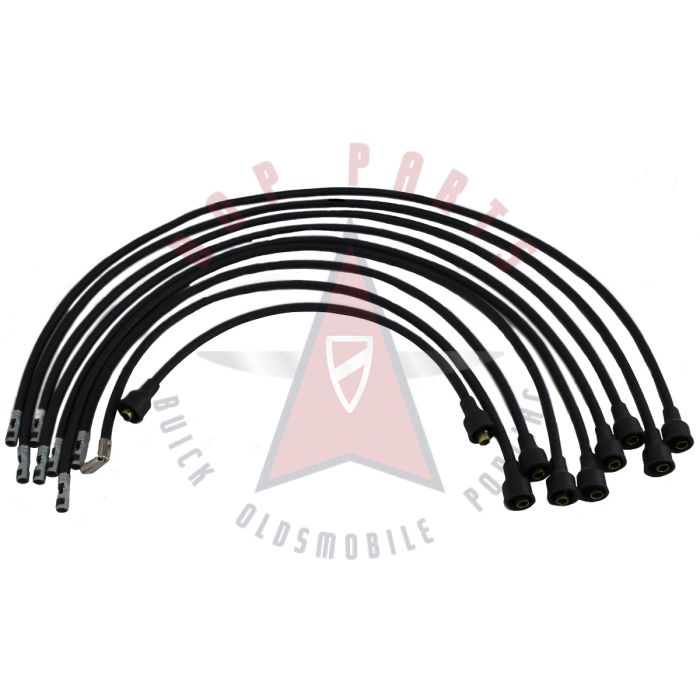 
1975 1976 1977 1978 1979 1980 1981 1982 1983 1984 1985 1986 1987 1988 1989 1990 Buick V8 (See Details) Spark Plug Wire Set (8 Pieces) 
