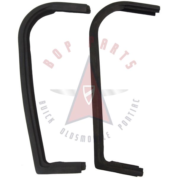 1959 Buick, Oldsmobile, And Pontiac Sedan and Wagon (See Details) Front Door Vent Window Rubber Weatherstrips 1 Pair