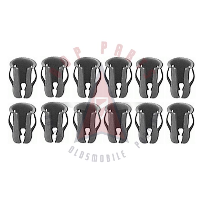 Universal Emblem and Script 1/4 Inch Diameter Stud (For 9/32 Inch Holes) Barrel Nut Set (10 Pieces) 