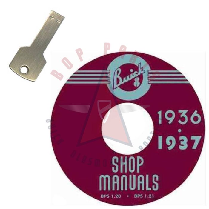 1936 1937 Buick Shop Manuals [USB Flash Drive]