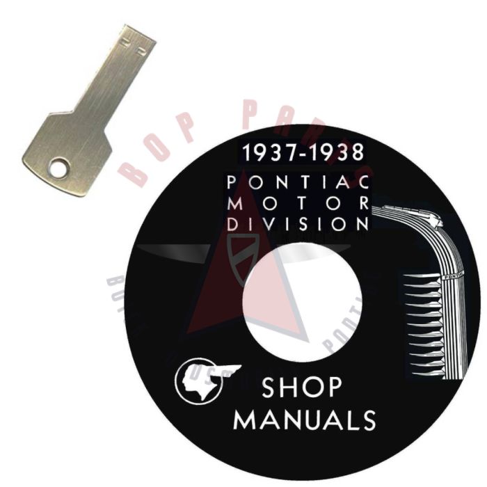 1937 1938 Pontiac Shop Manual [USB Flash Drive]