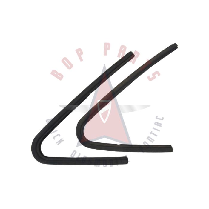1951 1952 1953 Buick, Oldsmobile (See Details) Front Door Vent Window Weatherstrips 1 Pair