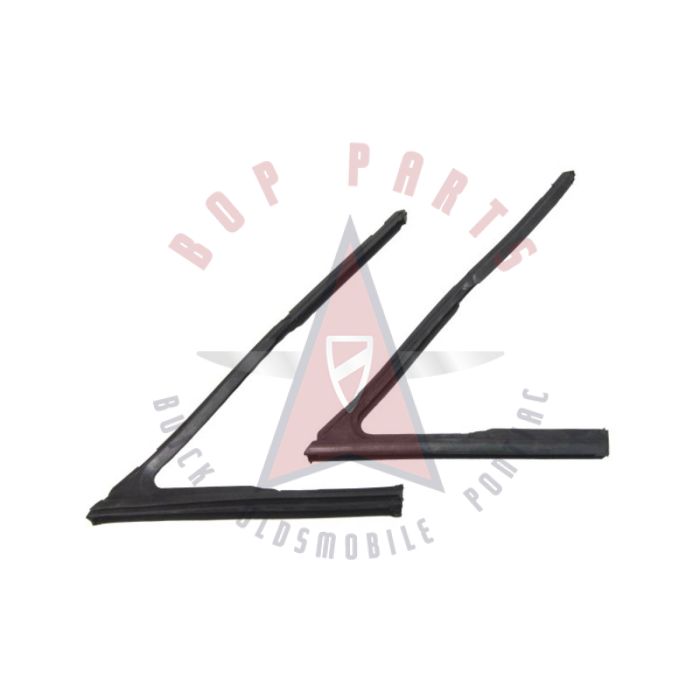 
1964 1965 Buick, Oldsmobile, and Pontiac (See Details) Front Door Vent Window Weatherstrips 1 Pair
