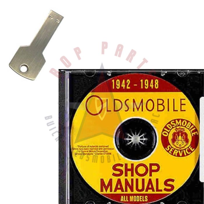 1942 1943 1944 1945 1946 1947 1948 Oldsmobile Shop Manual [USB Flash Drive]