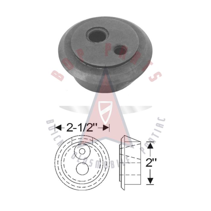 1953 Buick (See Details) Heater Control Valve Seal 