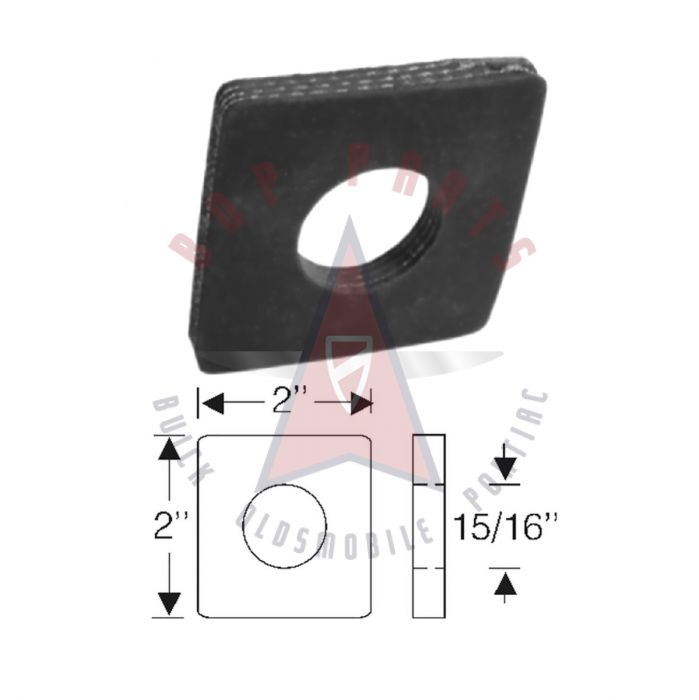 1950 1951 1952 1953 1954 1955 1956 1957 1958 Buick (See Details) Square Body Mount Pad