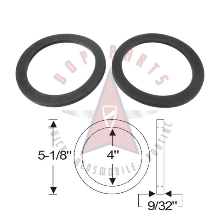 1954 1955 1956 1957 1958 1959 1960 1961 1962 1963 1964 Buick (See Details) Upper Front Coil Spring Insulator Pads 1 Pair