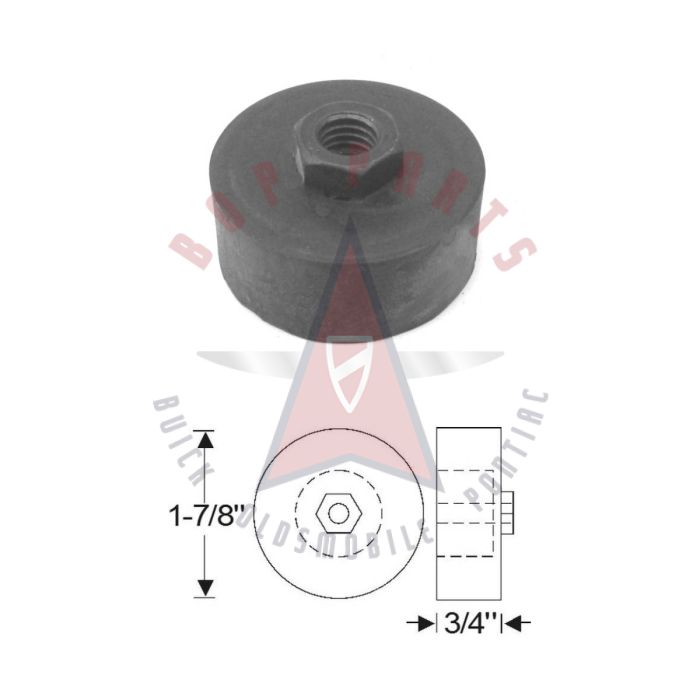 
1958 1959 1960 Buick (See Details) Body Mounting Pad 
