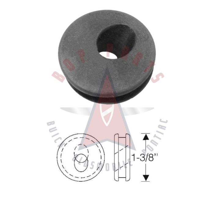 1950 1951 1952 1953 1954 1955 1956 Buick (See Details) Parking Brake Cable Through Frame Grommet