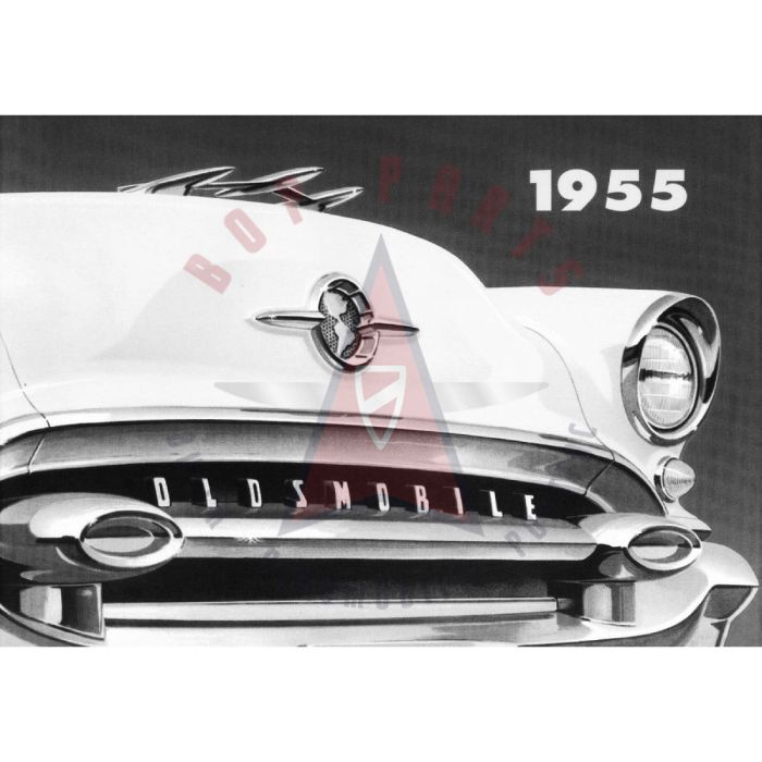 1955 Oldsmobile Foldout Sales Brochure [PRINTED BROCHURE] BOP Parts