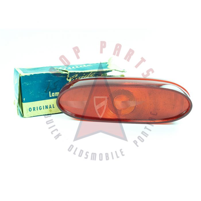 1959 Pontiac (EXCEPT Bonneville) Tail Lamp Lens NOS