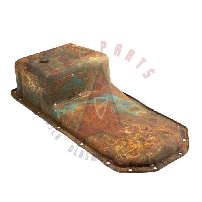 1959 1960 1961 1962 1963 1964 1965 1966 Buick 401 And 425 V8 Engine Rear Slump Oil Pan USED