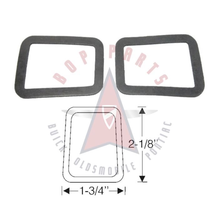1941 1942 1946 1947 1948 Pontiac and Oldsmobile Wiper Transmission-to-Cowl Gasket