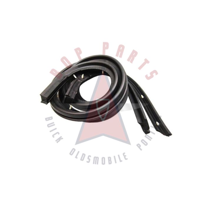 1958 Pontiac 4-Door Catalina Hardtop (See Details) Roof Rail Rubber Weatherstrips 1 Pair