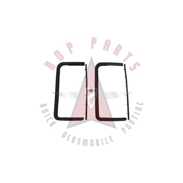 1955 1956 1957 Pontiac (See Details) Front Door Vent Window Set (4 Pieces)