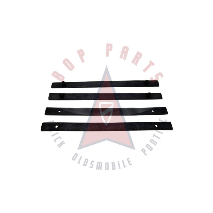 1940 1941 Buick, Oldsmobile, and Pontiac  (See Details) Rear Window Rubber Division Bar Set