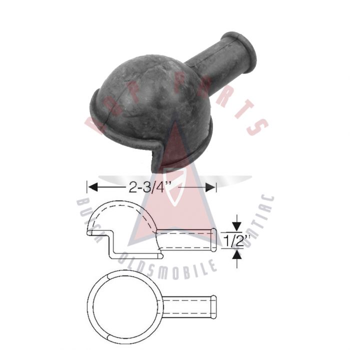 1938 1939 1940 1941 1942 1946 1947 1948 1949 1950 1951 1952 1953 1954 1955 1956 Buick (See Details) Battery Cable Boot