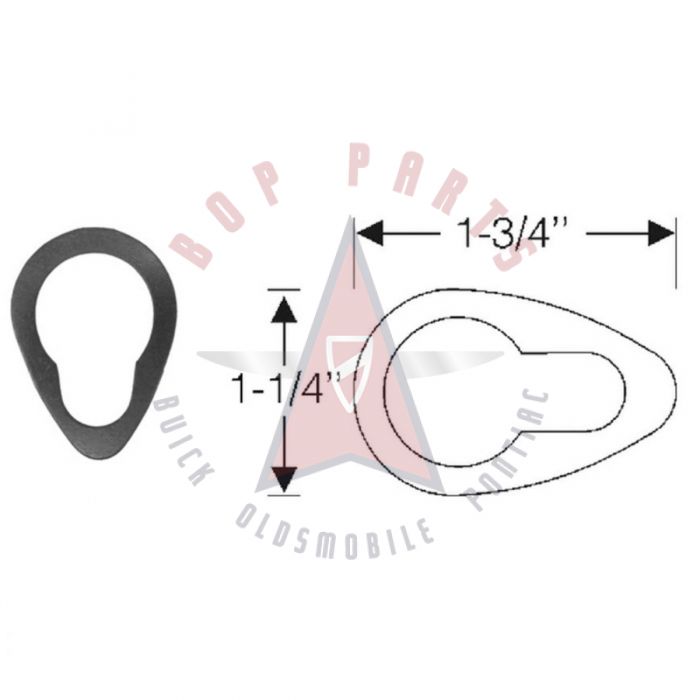 1950 1951 1952 1953 1954 Buick And Oldsmobile (See Details) Trunk Lock Cylinder Gasket