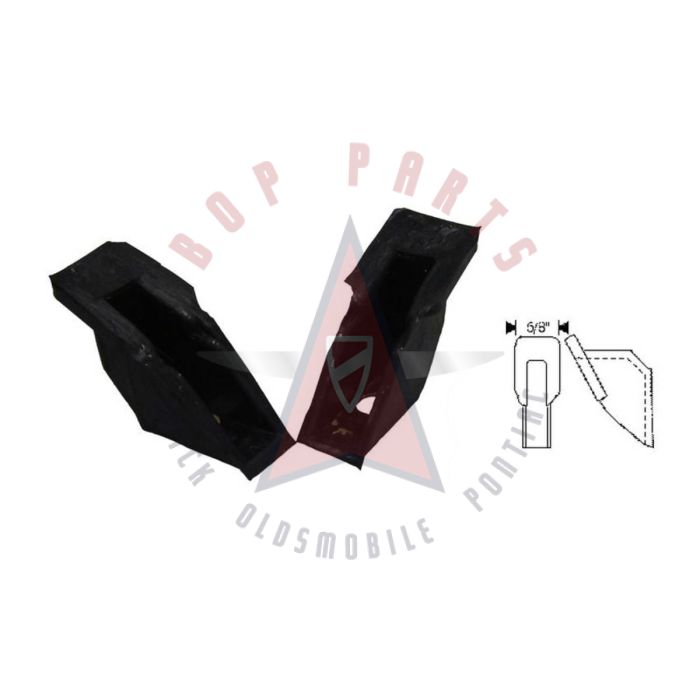 1963 1964 Buick, Oldsmobile, and Pontiac (See Details) Convertible Vent Top Tips 1 Pair 