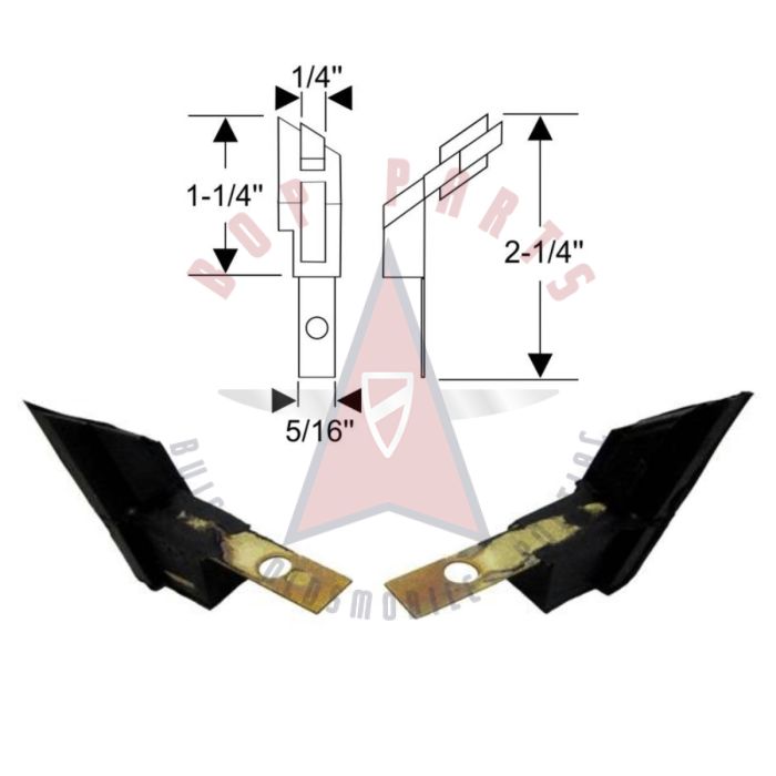 1957 1958 Buick and Oldsmobile Sedan and Wagon Models (See Details) Vent Top Tips 1 Pair