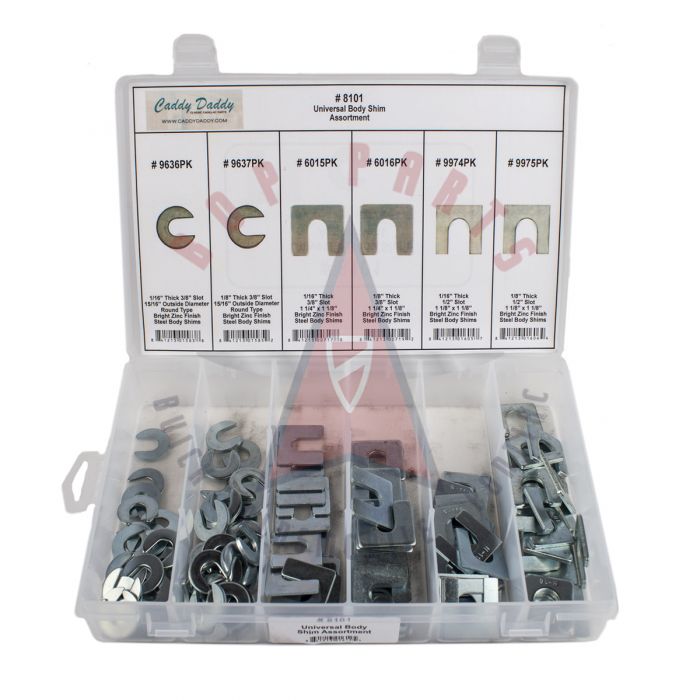 Universal Body Shim Assortment (140 Pieces)