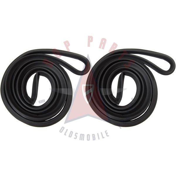 1968 1969 1970 1971 1972 Buick, Oldsmobile, And Pontiac 4-Door Sedan And Wagon (See Details) Rear Door Rubber Weatherstrips 1 Pair