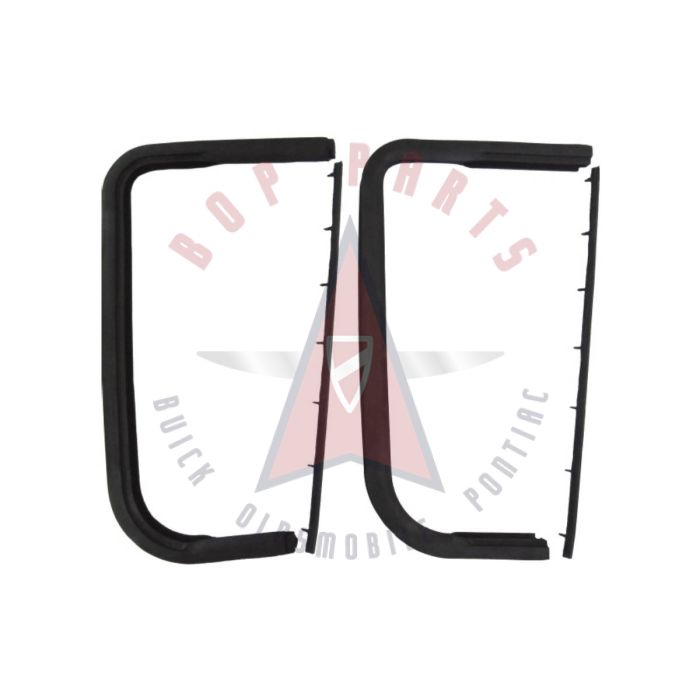 1954 1955 1956 Buick And Oldsmobile (See Detail) Front Door Vent Window Set (4 Pieces)