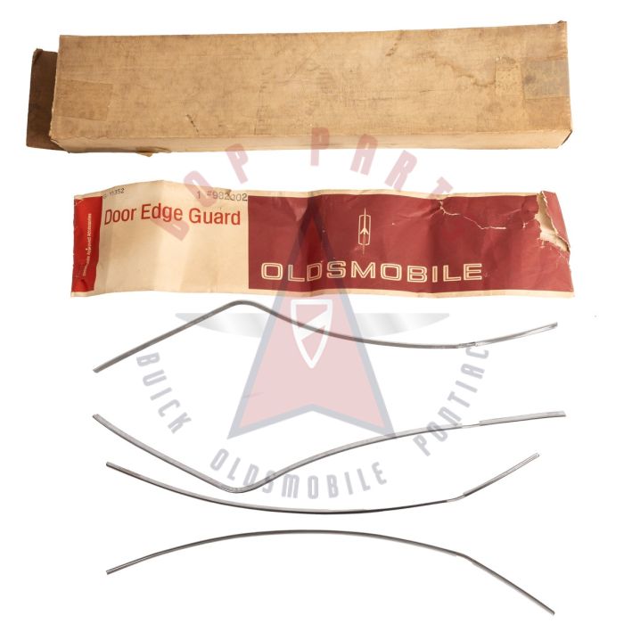 1968 Oldsmobile 88 4-Door Models Door Edge Guard Molding Set (4 Pieces) NOS