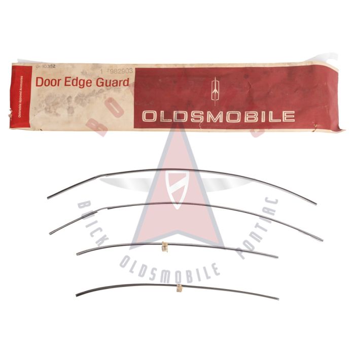 1968 Oldsmobile 98 4-Door Models Door Edge Guard Molding Set NOS